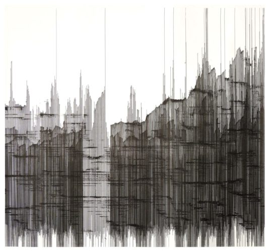 Op. 060119B. ink on paper, 107 x 97 cm, 2019