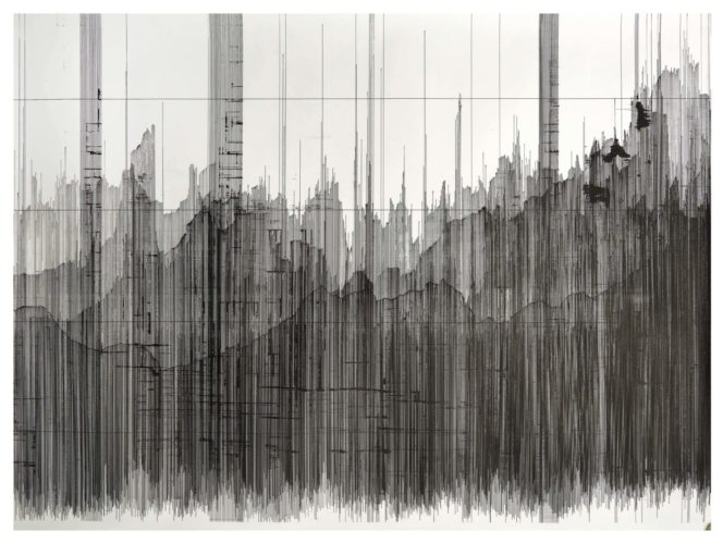 Op. 150519B. ink on paper, 95 x 131 cm, 2019