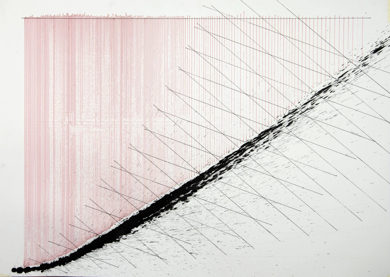 op230520. acrylic on paper, 75x105cm
