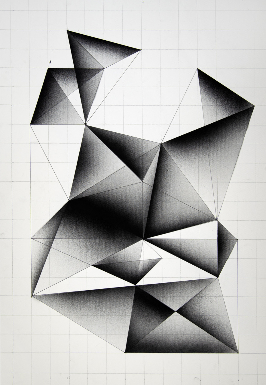 Gyula Sagi, contemporary art, crystal structures, geometric art