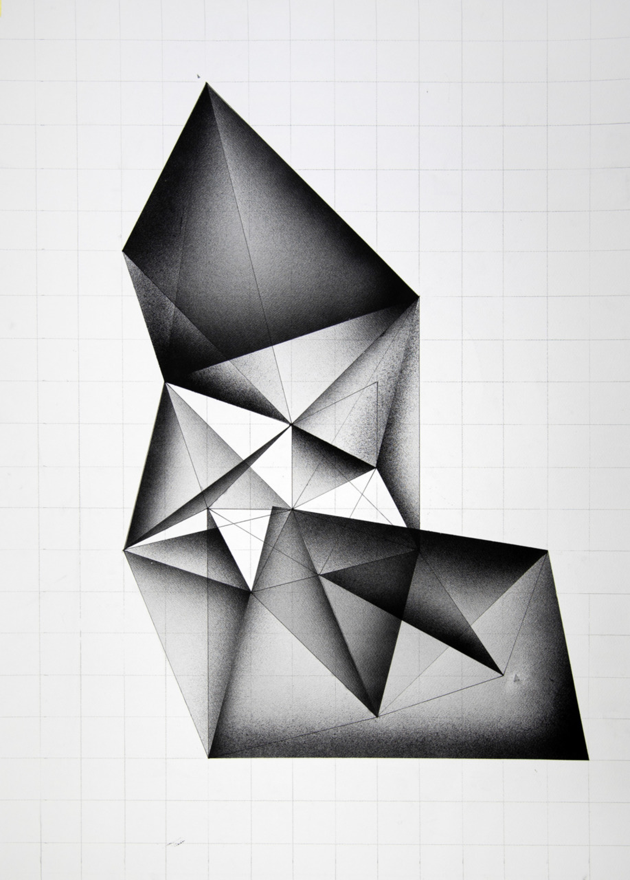 Gyula Sagi, contemporary art, crystals geometric art