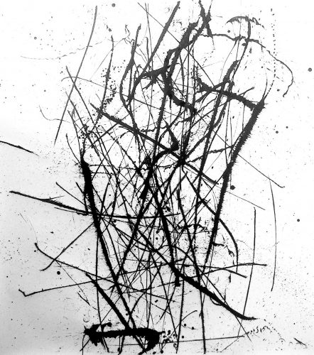 Op. 37. 150x170 cm, ink on paper